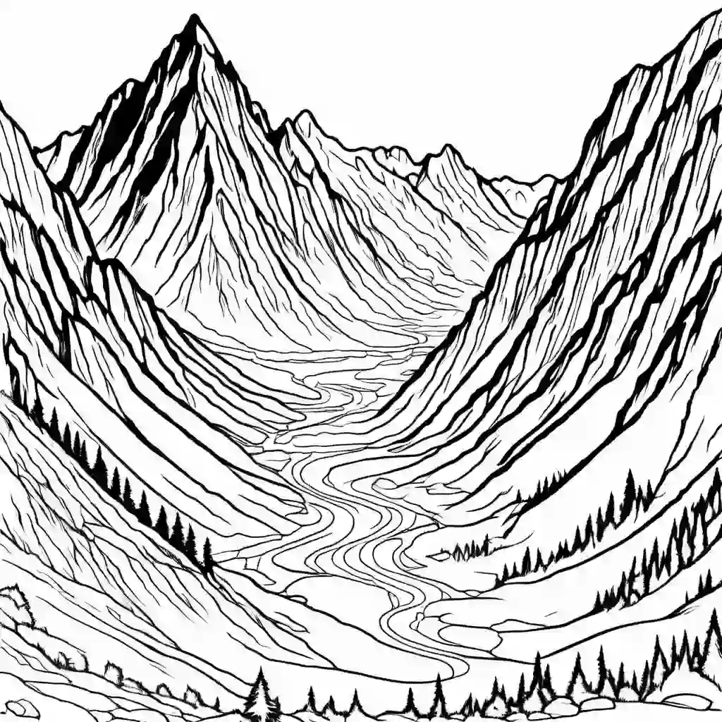 Flam Valley coloring pages